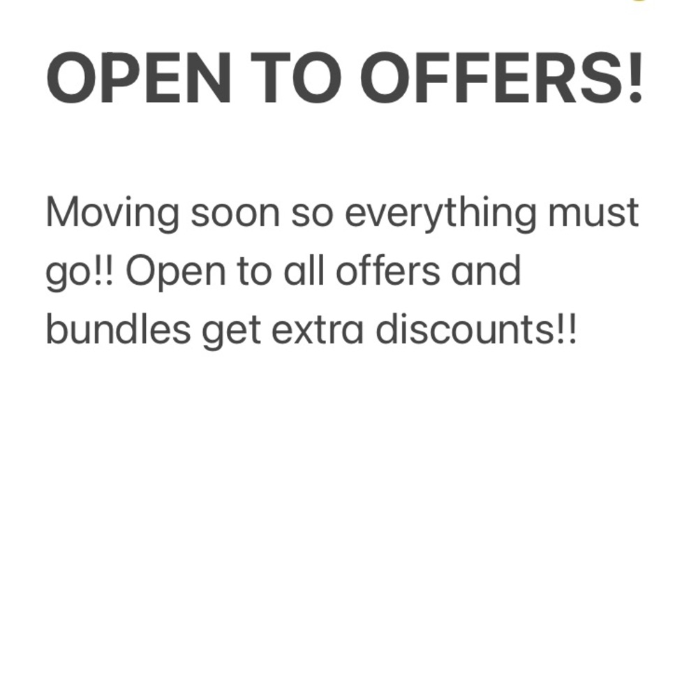 See something you like?? Send me an offer!
